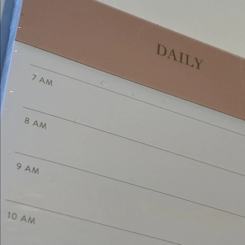 Sugar Paper 2 Pack Undated Daily and Weekly Notepads